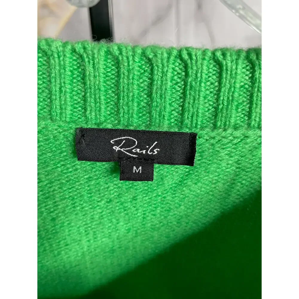 Rails Olivia Sweater Kelly Green Sz. Medium